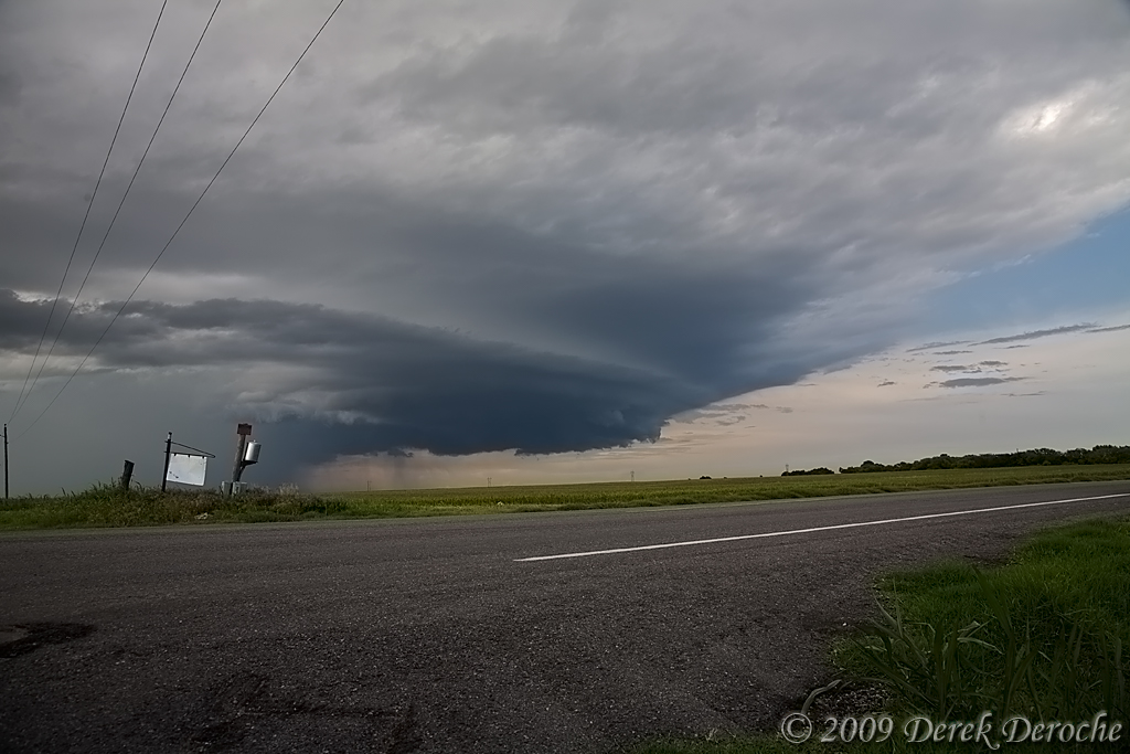 Supercell near Elk City, OK